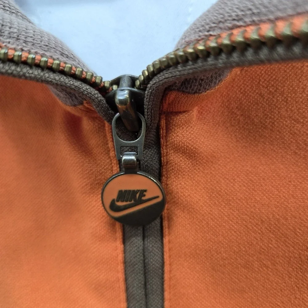 Netherlands Dutch National Men Jacket L Orange Nike Embroidered Soccer World Cup